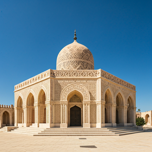 Siwan karshif architecture in warm afternoon light